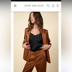 NWT Skies are Blue Blazer - Medium